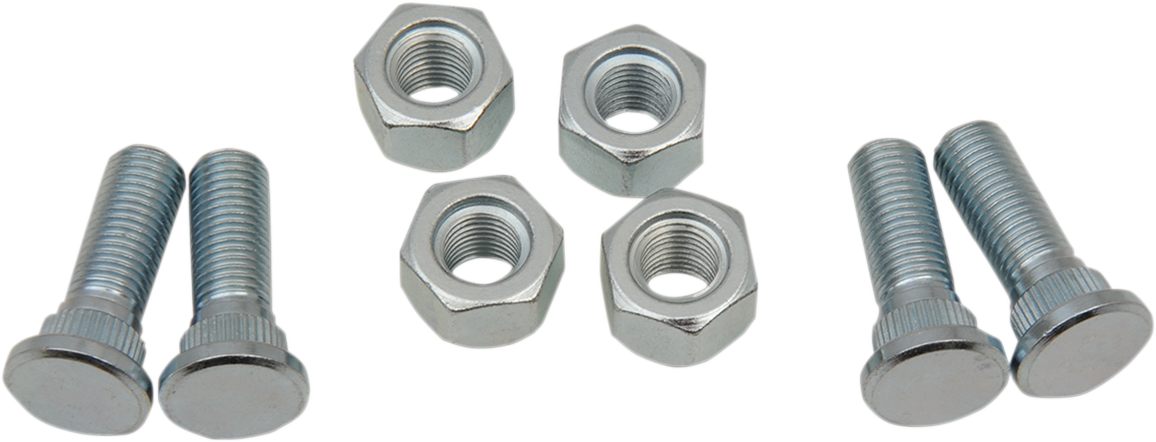 MOOSE OFFROAD Wheel Stud/Nut Kit - Front/Rear - Yamaha 85-1007