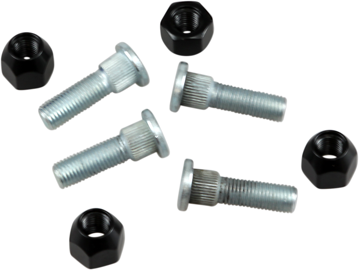 MOOSE OFFROAD Wheel Stud/Nut Kit - Front/Rear - Rhino/Timberwolf/Moto 4 85-1020