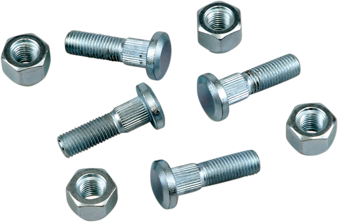 MOOSE OFFROAD Wheel Stud/Nut Kit - Front/Rear - Arctic Cat/Honda 85-1043