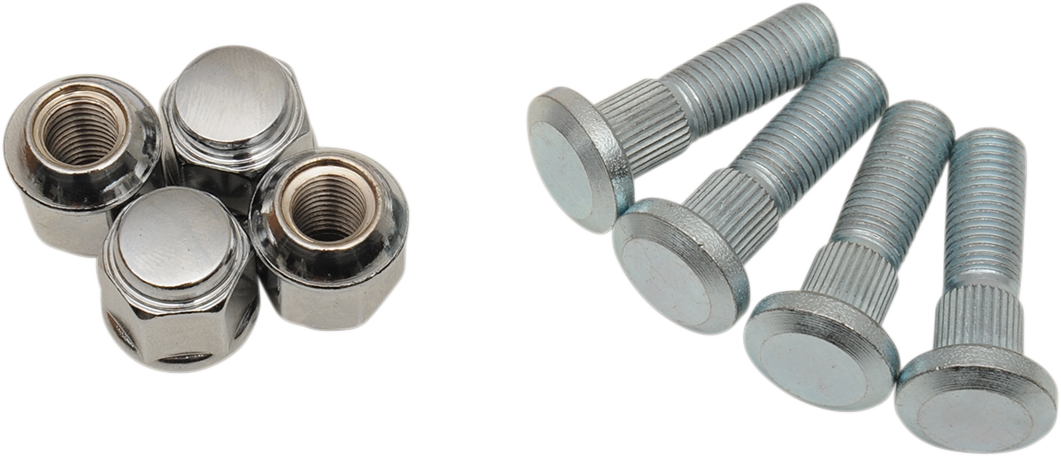 MOOSE OFFROAD Wheel Stud/Nut Kit - Rear - 500 Rubicon 85-1053