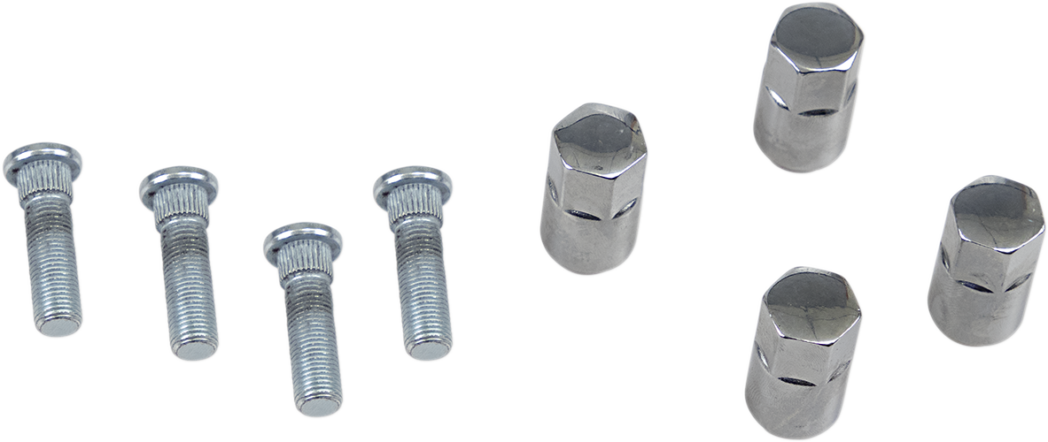 MOOSE OFFROAD Wheel Stud/Nut Kit - Front/Rear - Polaris 85-1096