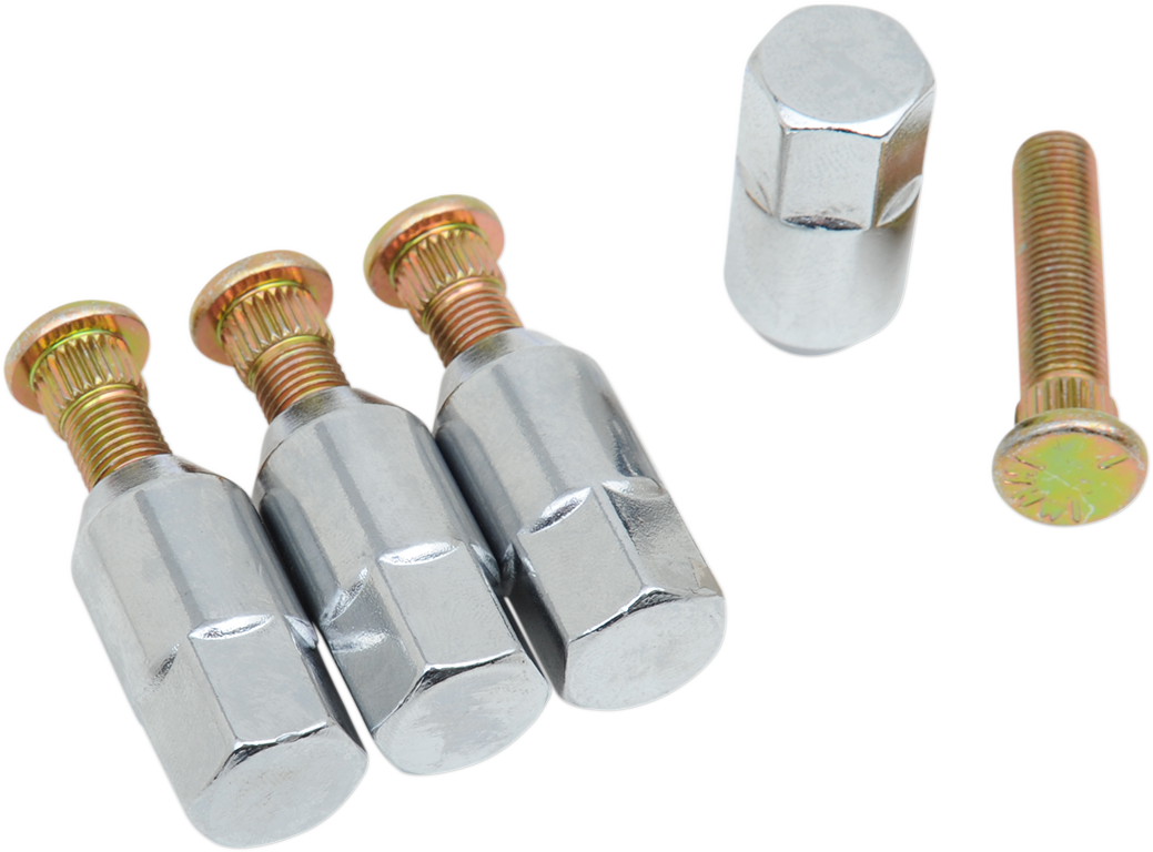 MOOSE OFFROAD Wheel Stud/Nut Kit - Front - Polaris Ace/RZR 85-1107