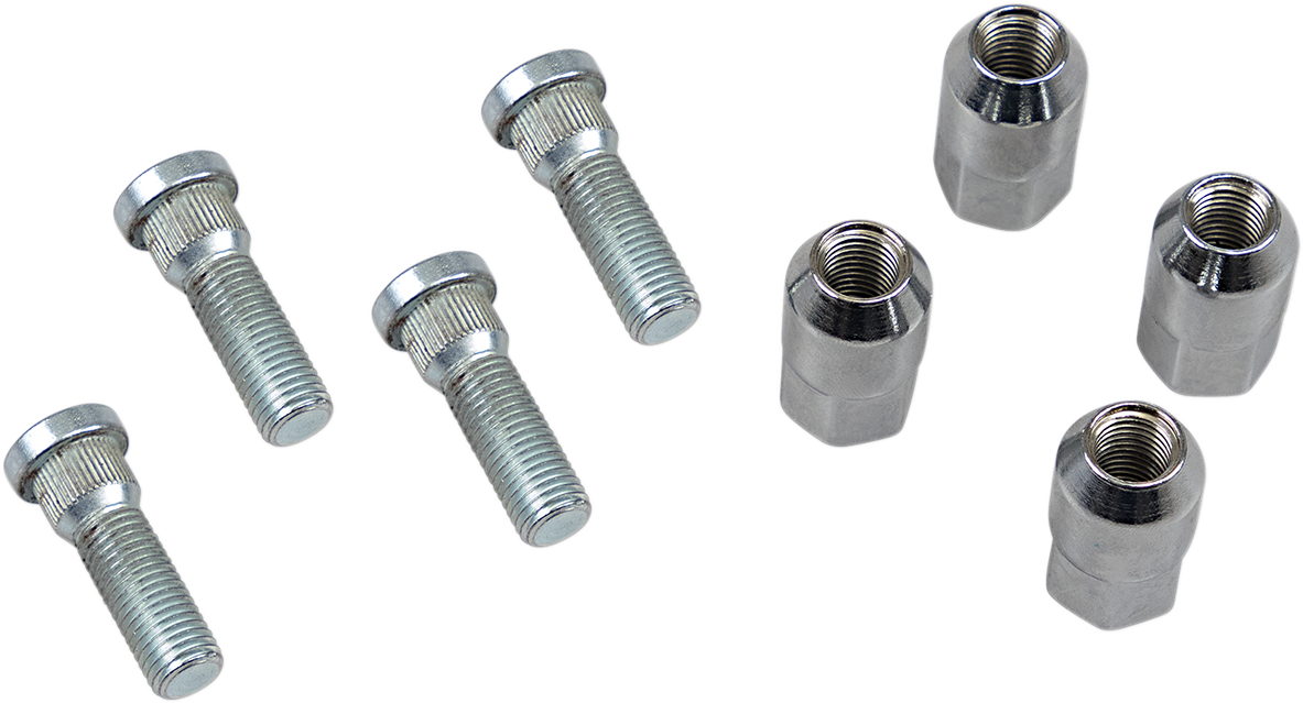 MOOSE OFFROAD Wheel Stud/Nut Kit - Front/Rear - Polaris 85-1109