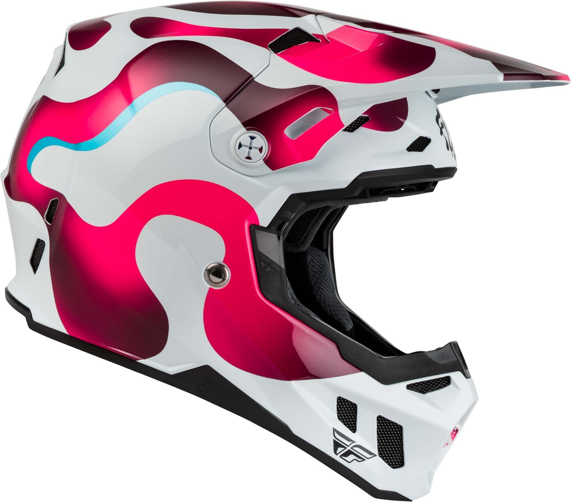 Formula Cc Vibe Helmet White/Pink/Blue Xl