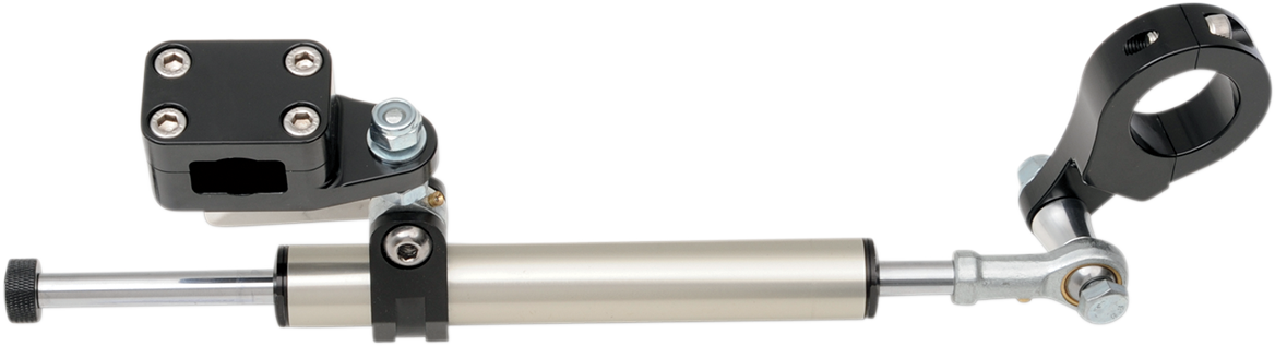 MOOSE OFFROAD Steering Stabilizer - Black - 11-Way - Rebuildable BTS-ERB54-BK