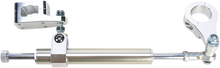 MOOSE OFFROAD Steering Stabilizer - Silver - 7-Way BTS-RB54-S
