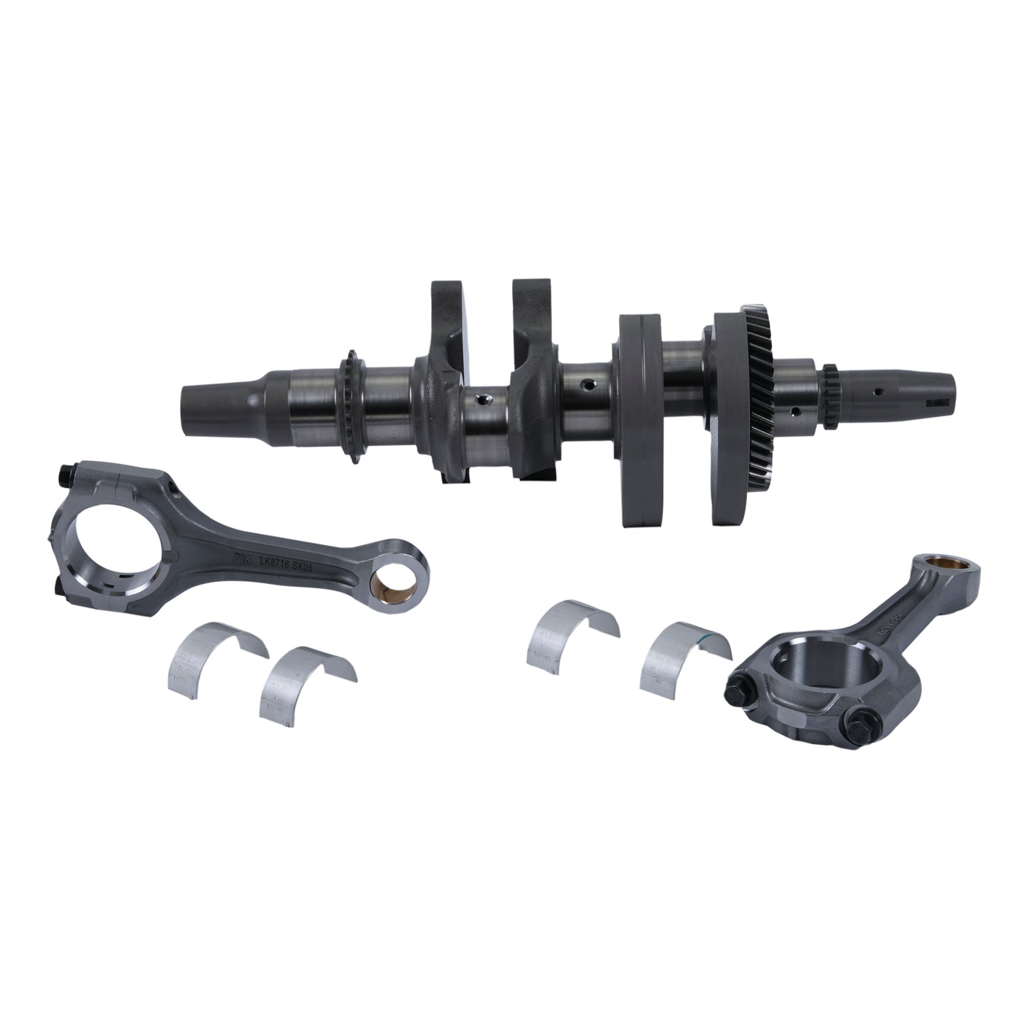Crankshaft W/Rods Pol