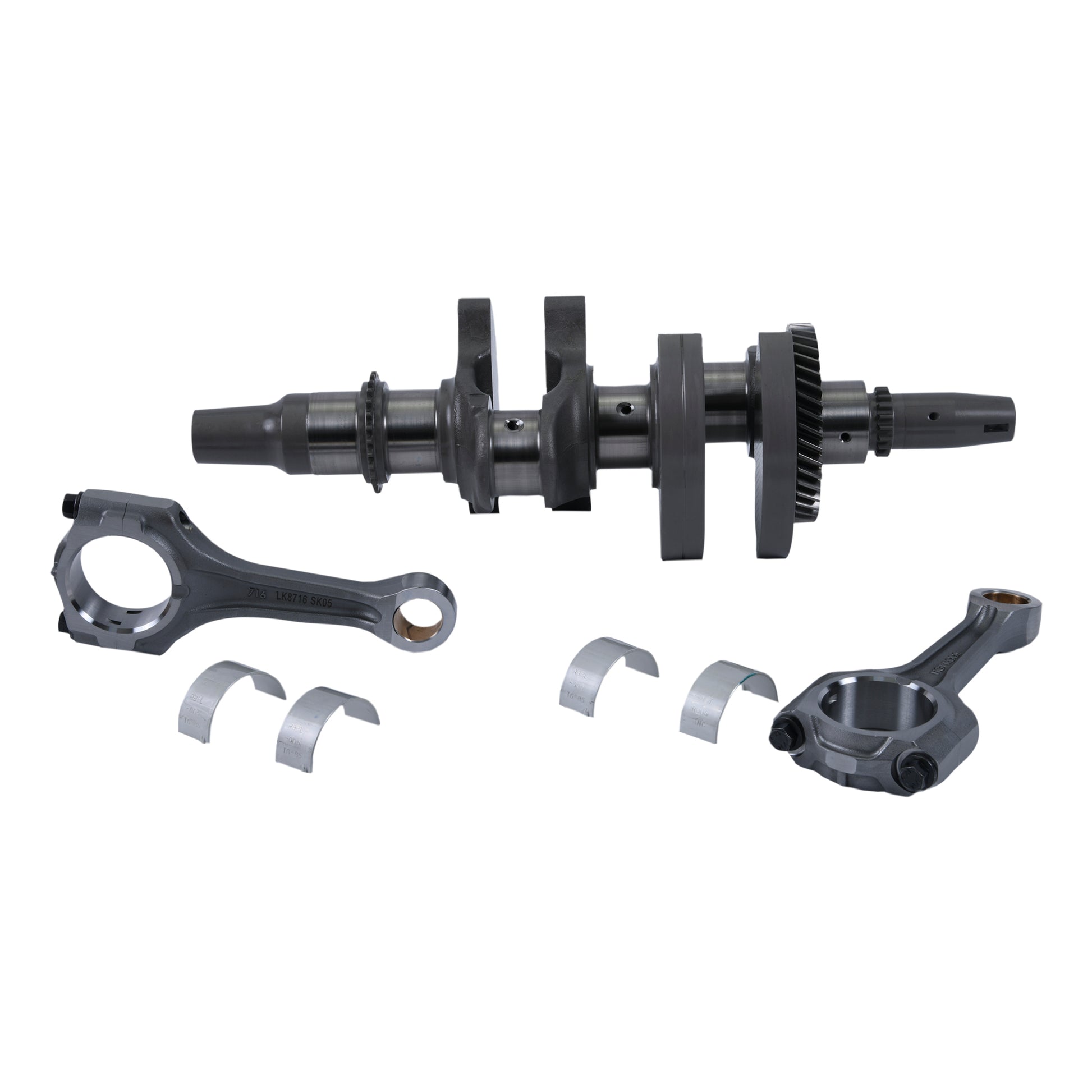 Crankshaft W/Rods Pol
