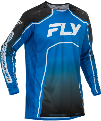 Rayce Bicycle Jersey Blue/Black/White Xl
