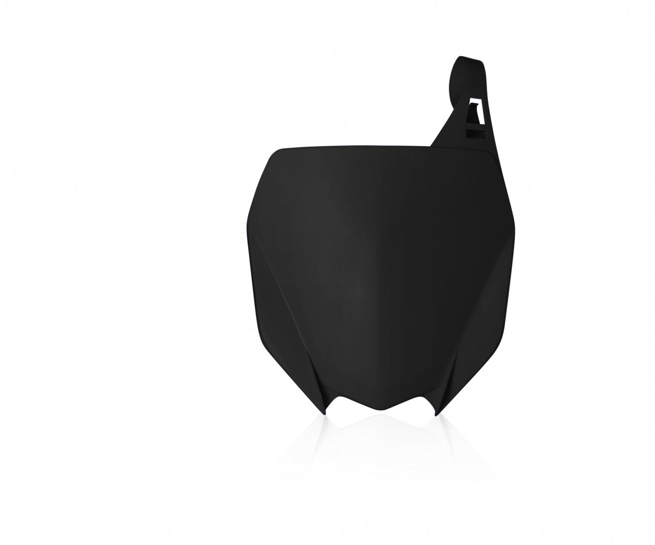 Front Number Plate Black