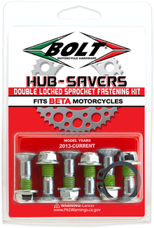 Hub Savers Double Lock Sprocket Fastenrs Beta