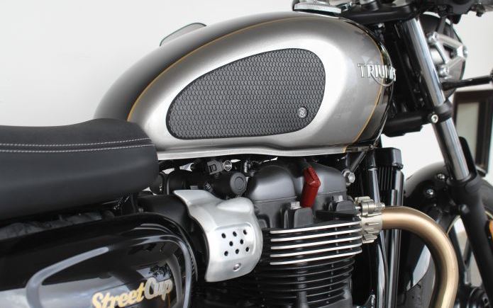TechSpec Tank Grip Pads for the Triumph Street Cup (2017+)