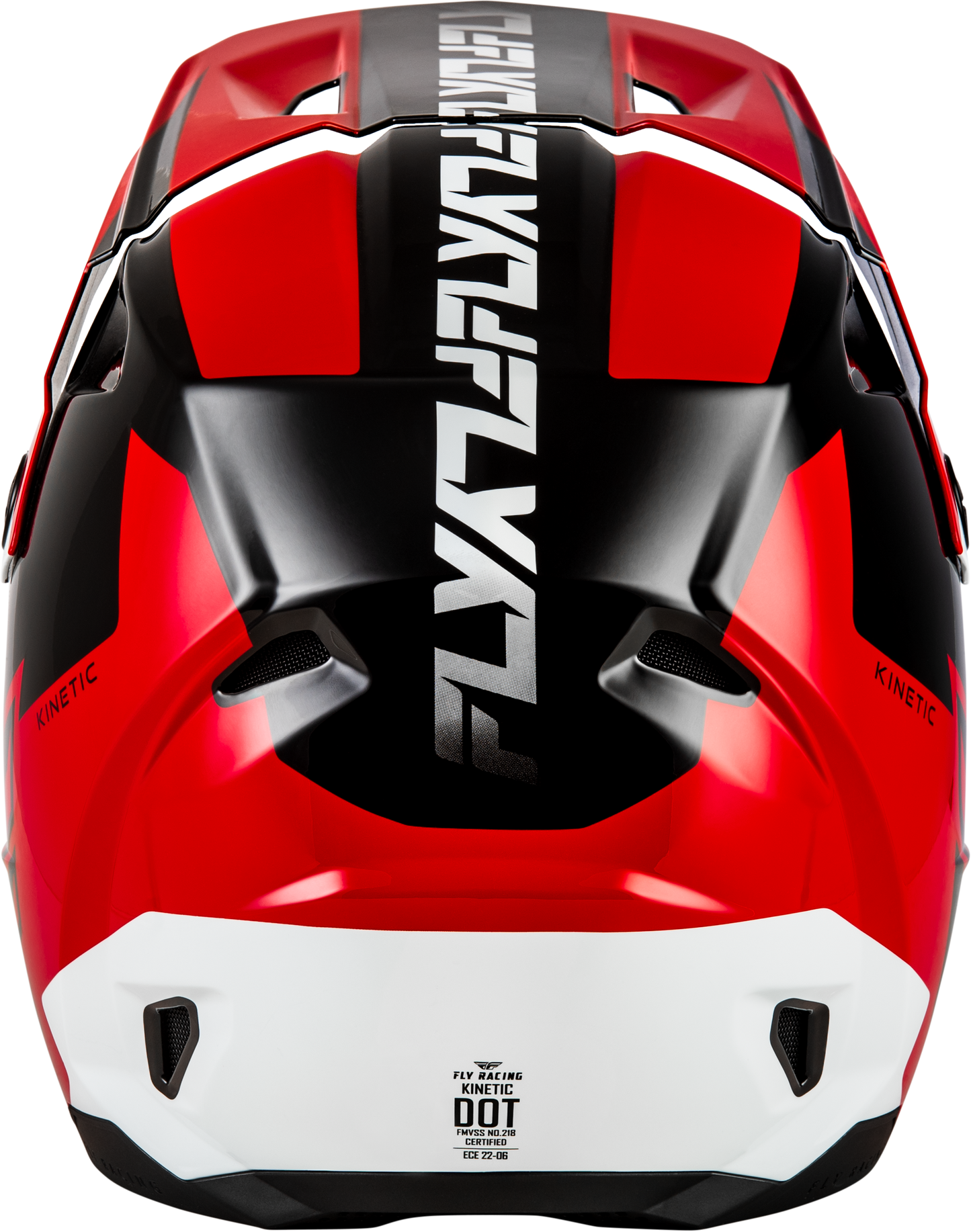 Kinetic Crest Helmet Red/Black/White Xs