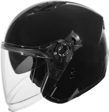 Of 87 Helmet W/Led Light Black Xl