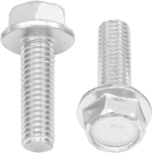 10mm Hex Head Flange Bolts 6x1.0x20mm 10/Pk