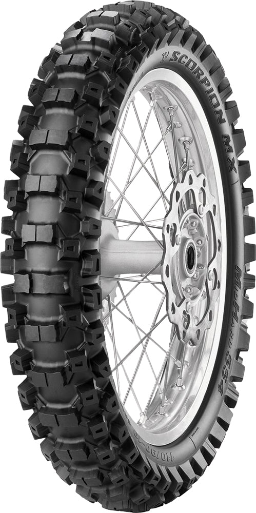 Tire Mx32 Mid Hard 554 Rear 120/80 19 63m Bias Tt