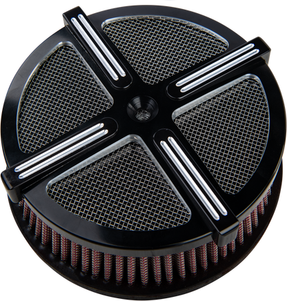 X Force Air Cleaner Kit Black/Raw