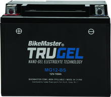 BikeMaster TruGel Battery - MG12-BS
