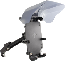 Armor Charger Phone Mount W/Visor Black