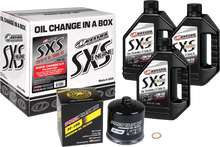 Sxs Oil Quick Change Kit 5w50 With Black Oil Filter