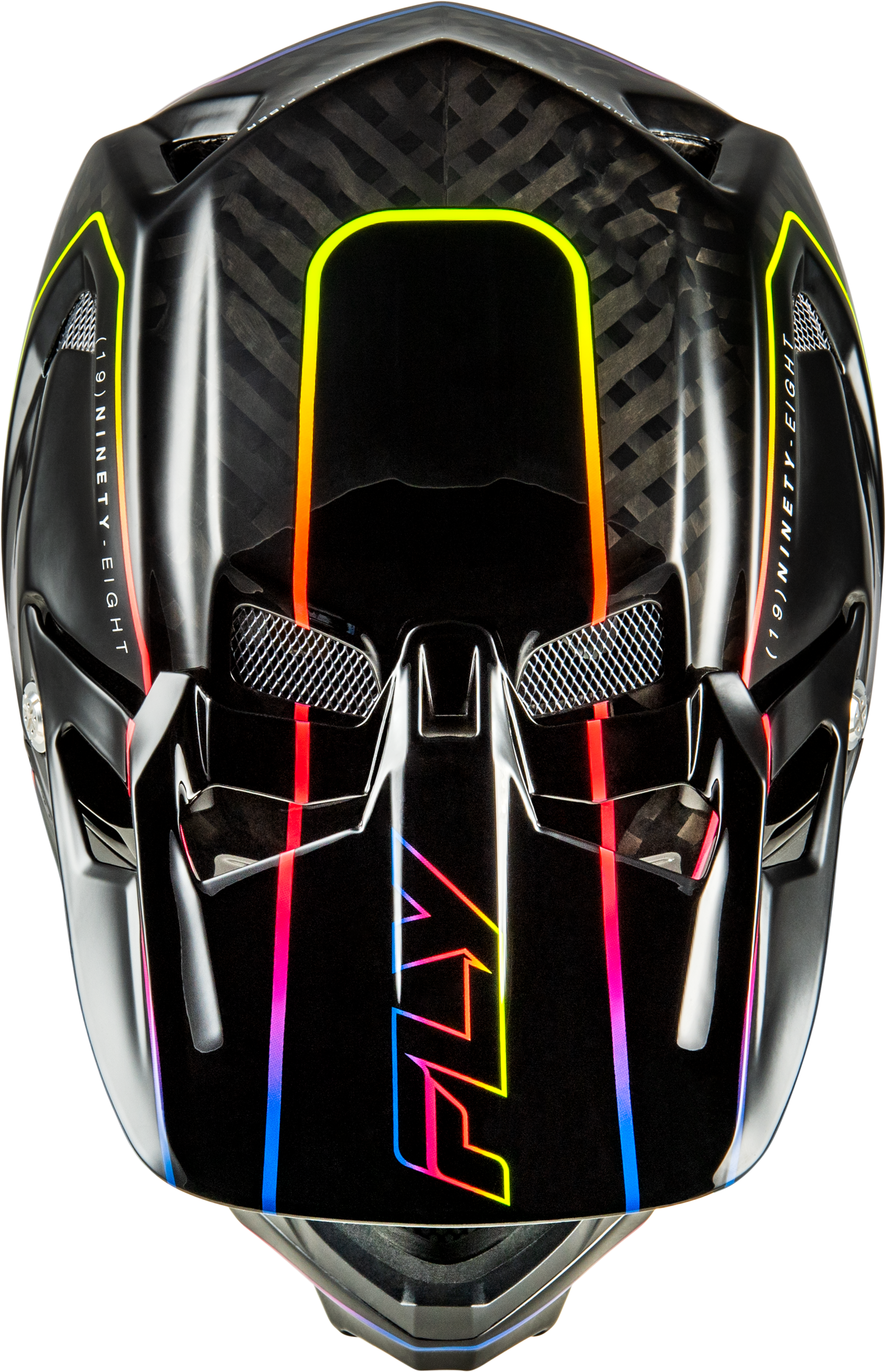Werx R Flow Carbon Helmet Black Carbon/Black/Multi Xl