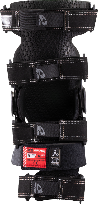 Axis Pro Knee Brace Pair Black/Grey Lg
