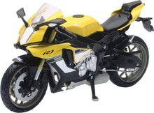 Replica 1:12 Super Sport Bike 16 Yamaha Yzf R1 Yellow