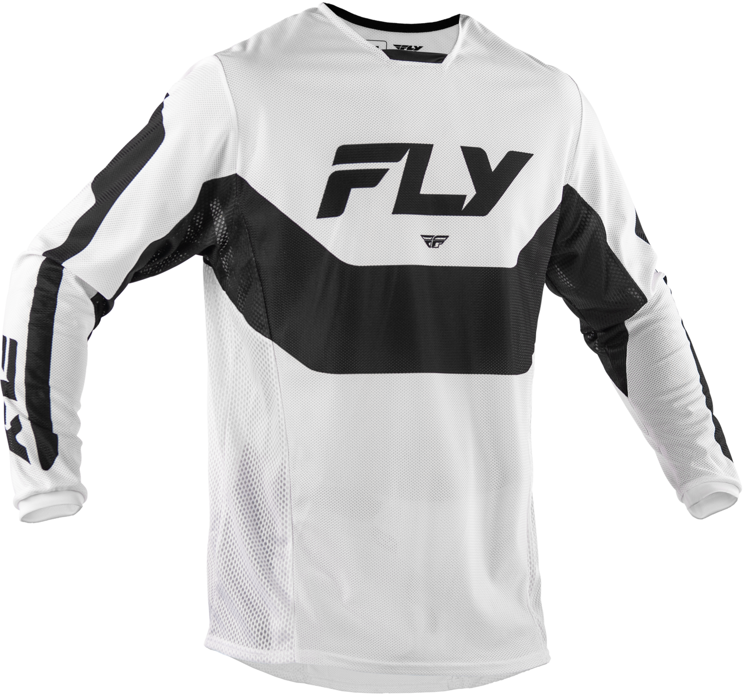 Kinetic Mesh Jersey White/Black Xl