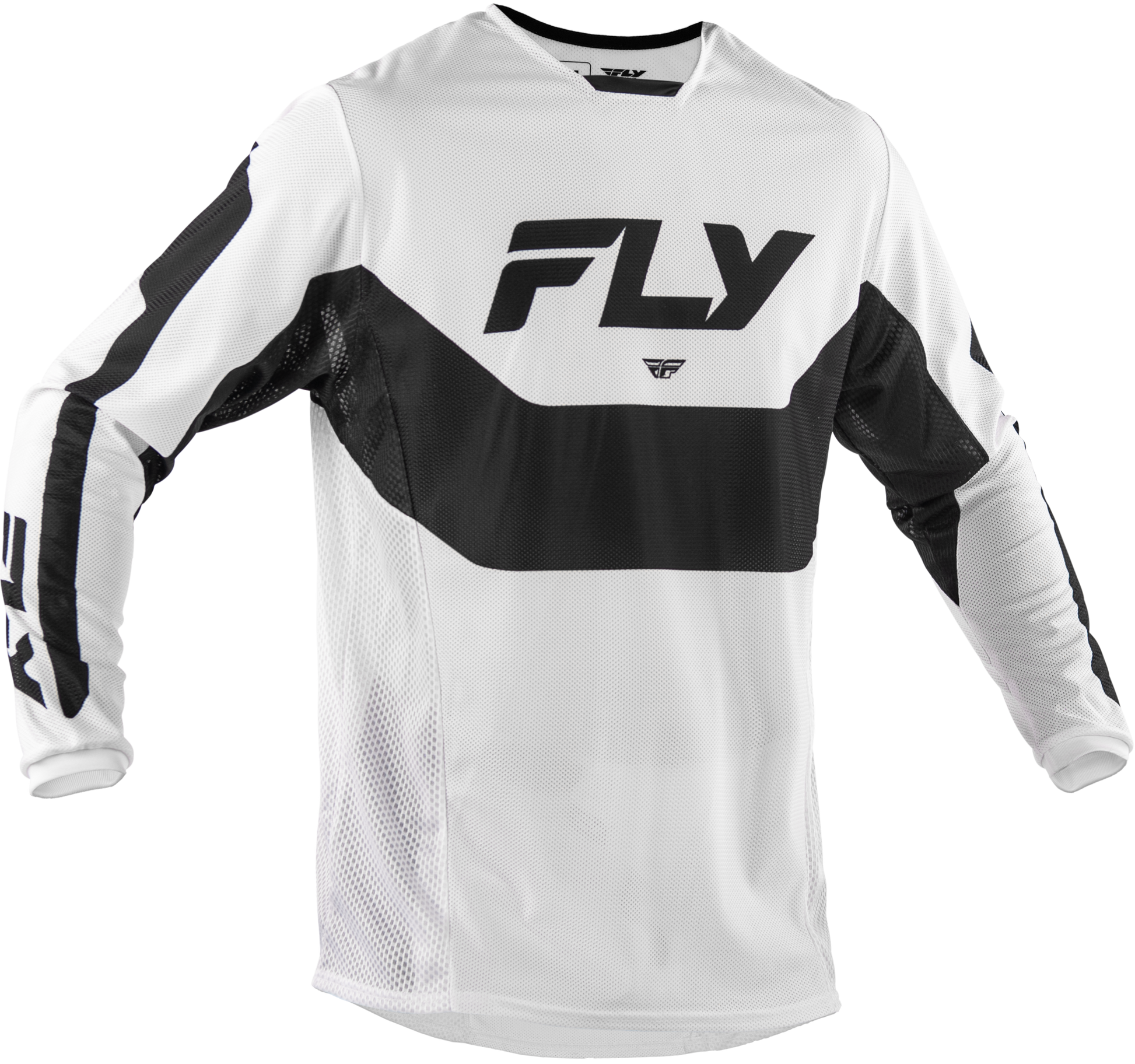 Kinetic Mesh Jersey White/Black Md