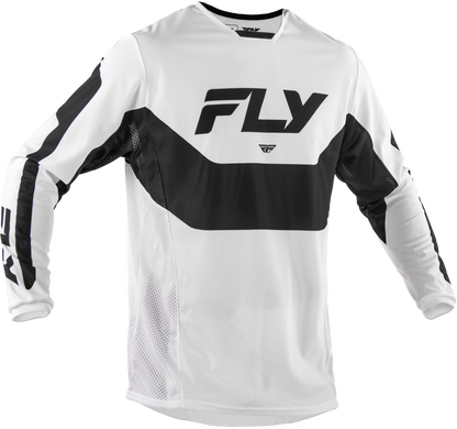 Kinetic Mesh Jersey White/Black Sm