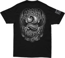 Two Wheels Tee Black 2x