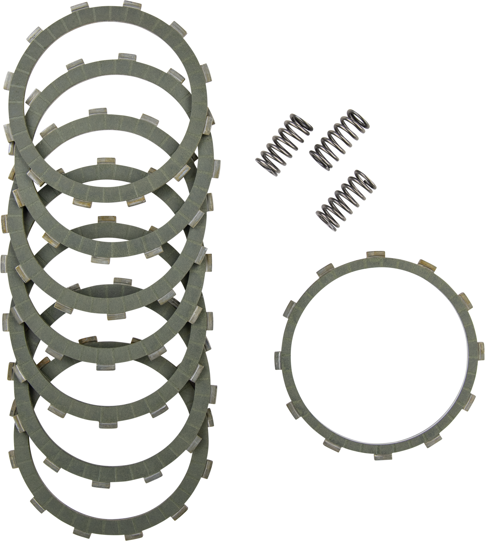 Aramid Clutch Friction Set W/ Hd Diaphram Spring Indian