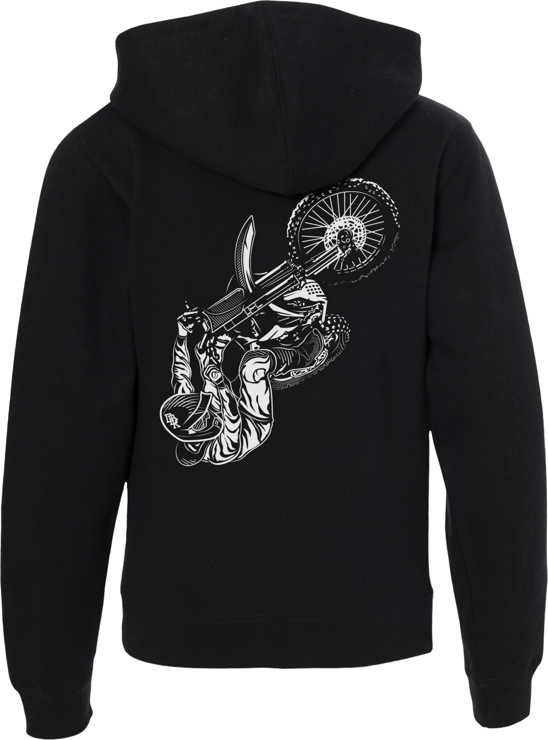 Youth Fly Dbk Wheelie Hoodie Black Yl