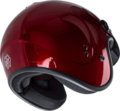 Gm 32 Open Face Helmet Candy Red Xs