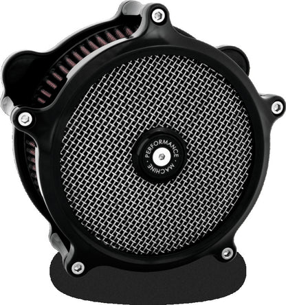 Performance Machine  Air Cleaner - Black Ano