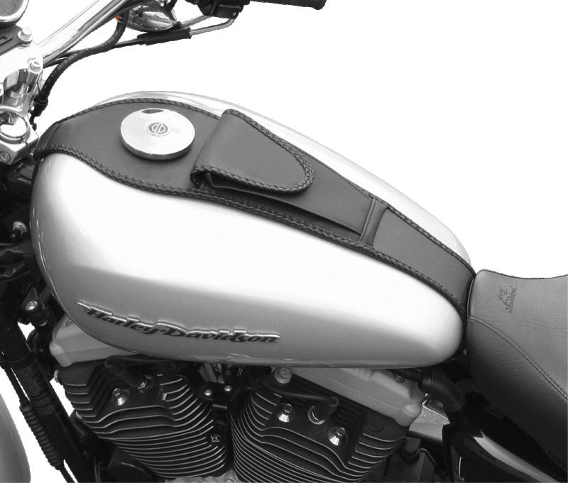 Mustang 11-13 Harley Blackline,12-17 Slim/Slim S Wide Touring Solo Seat w/DBR Diamond - Black