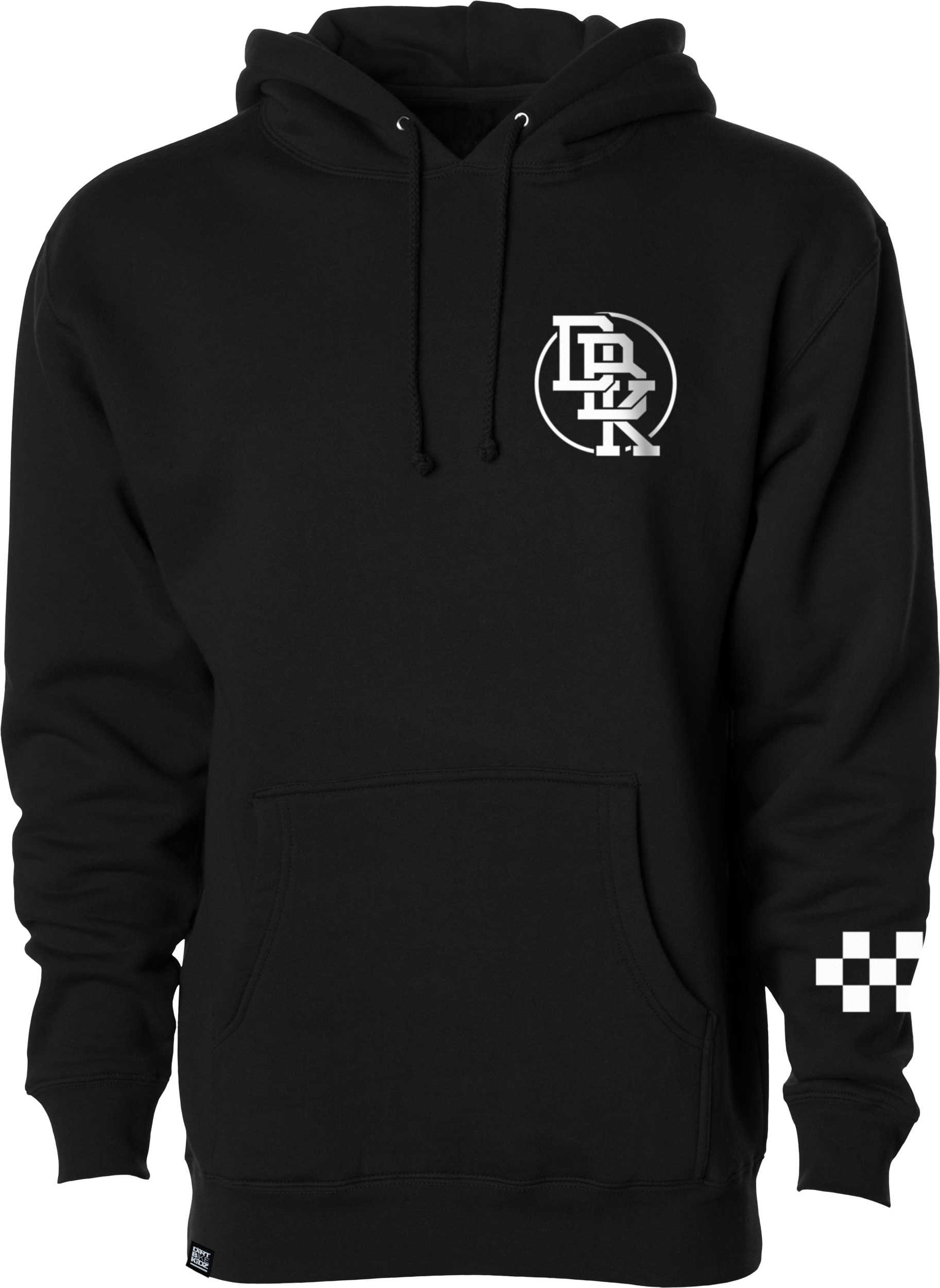 Hot Rod Hoodie Black Lg