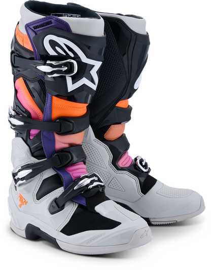Tech 7 Blk/Lght Gry/Orng Fl/Magnta 10