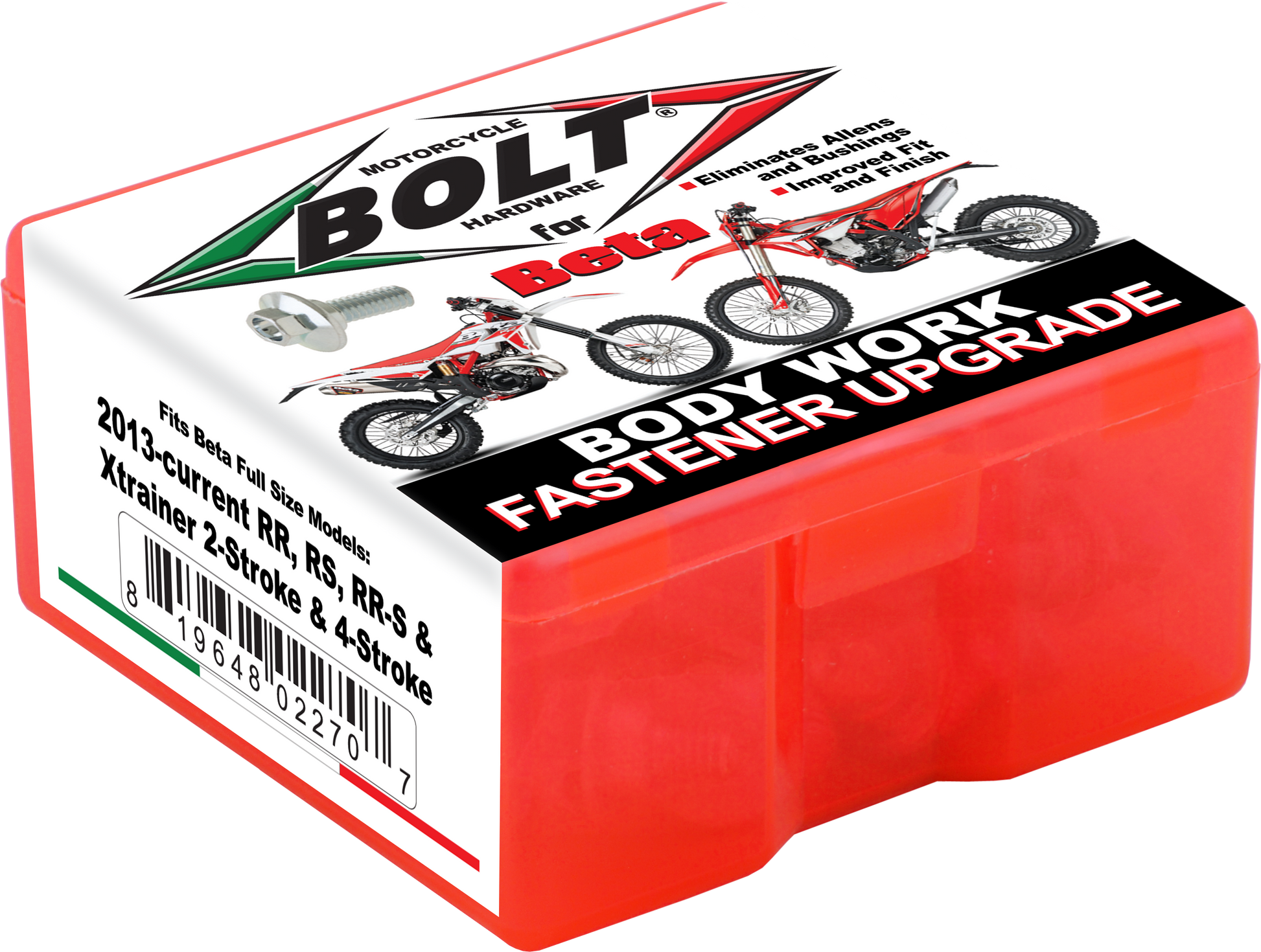 Full Plastic Fastener Kit Beta Rr/Rr S/Rs/Xtrainer