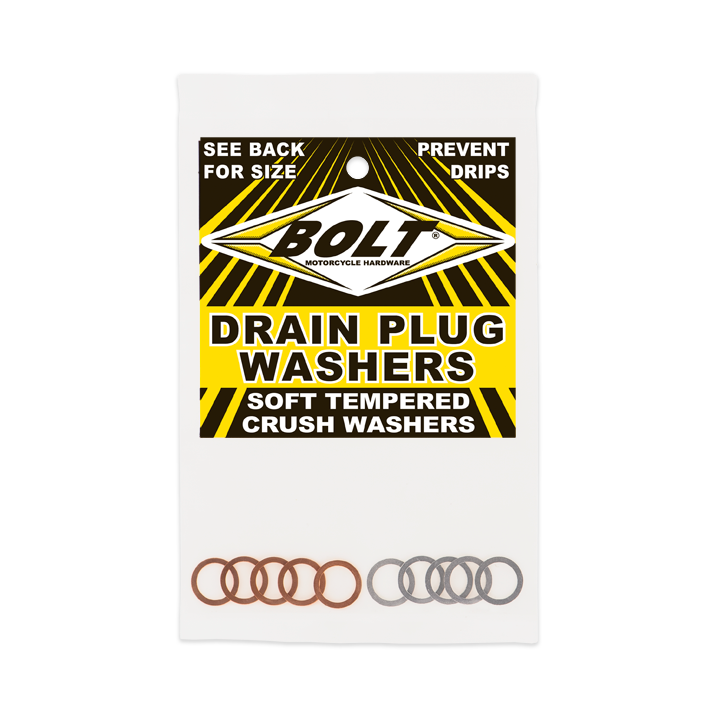 Banjo Crush Washers 10mm 10/Pk 5 Aluminum & 5 Copper