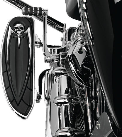Kuryakyn Floorboard Relocator Brackets 97-16 Touring Chrome