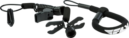 Ultra Cord Floating Tethercord /Lanyard (Black)
