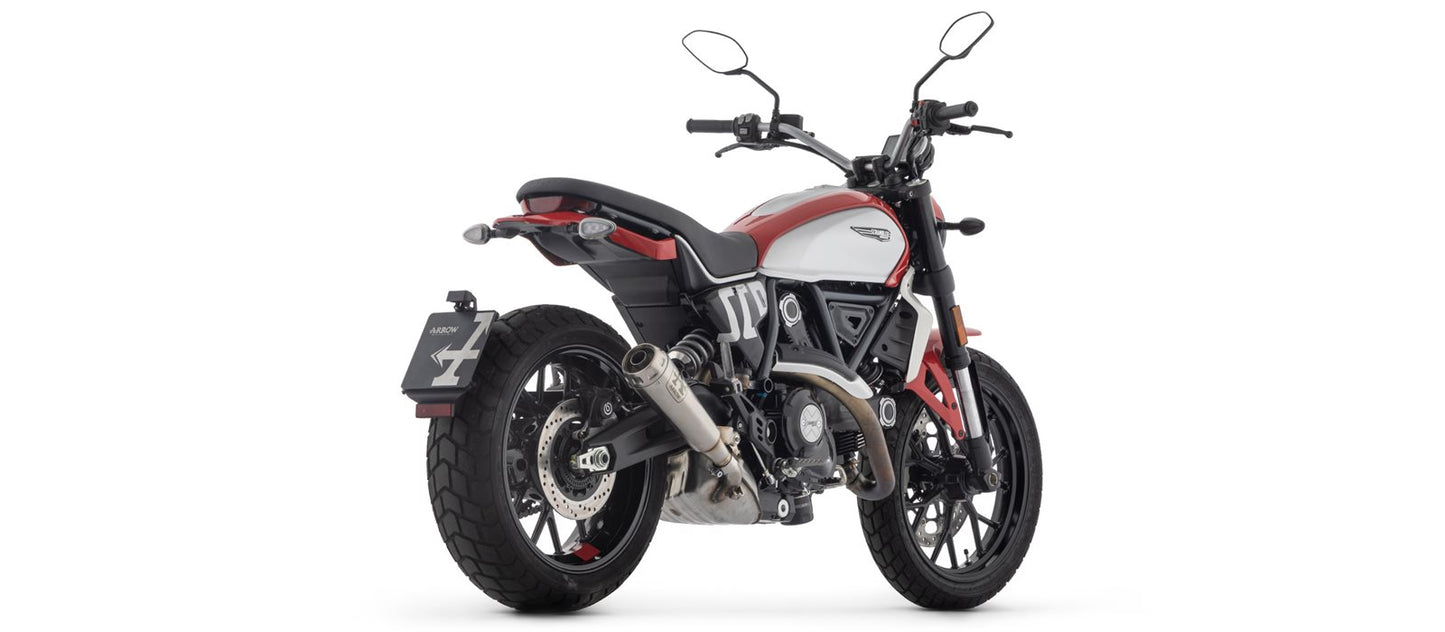 Arrow Exhaust for the Ducati Scrambler 800 (2023+)