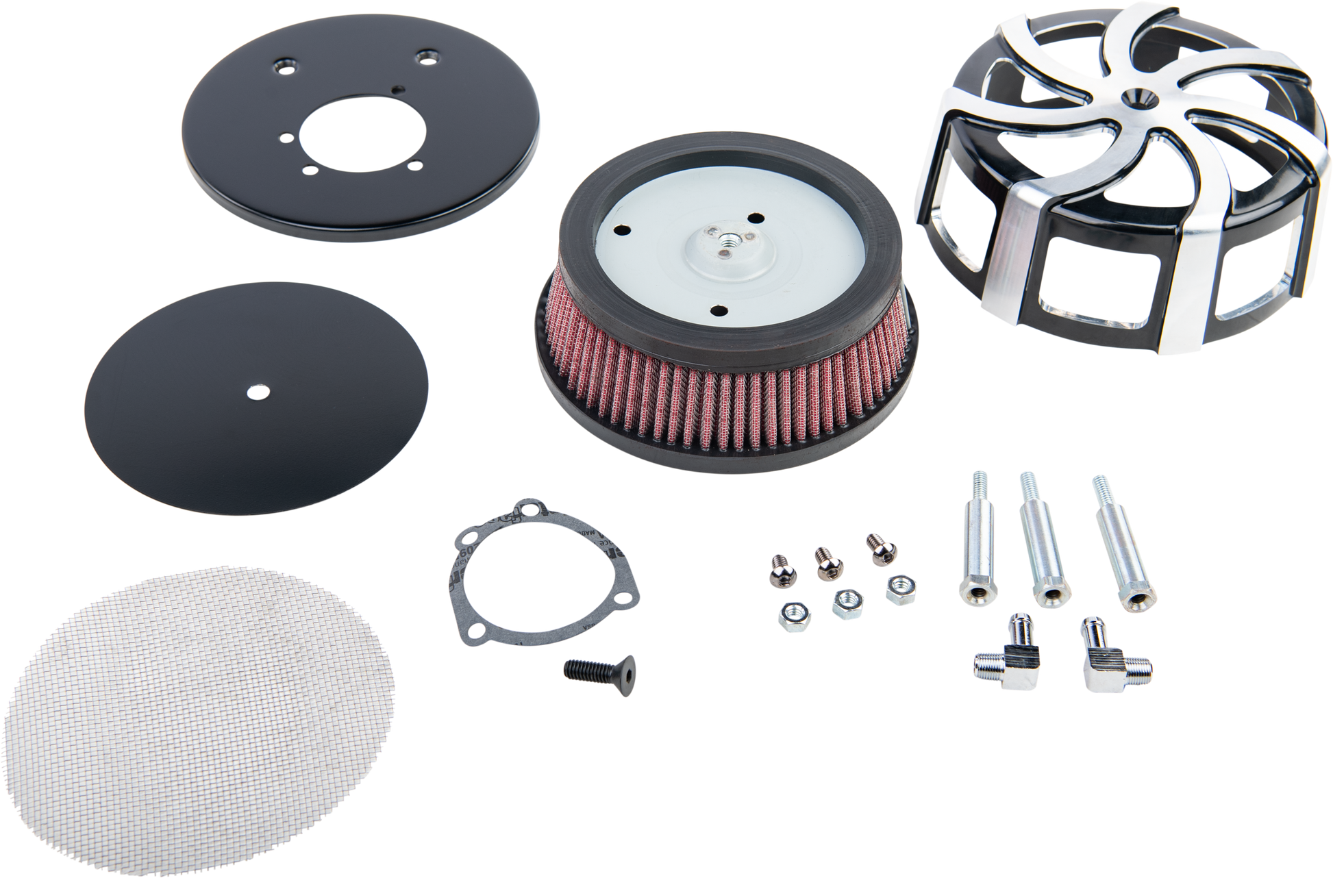 Kruel Air Cleaner Kit Black Contrast Cut