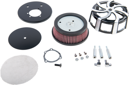 Kruel Air Cleaner Kit Black Contrast Cut