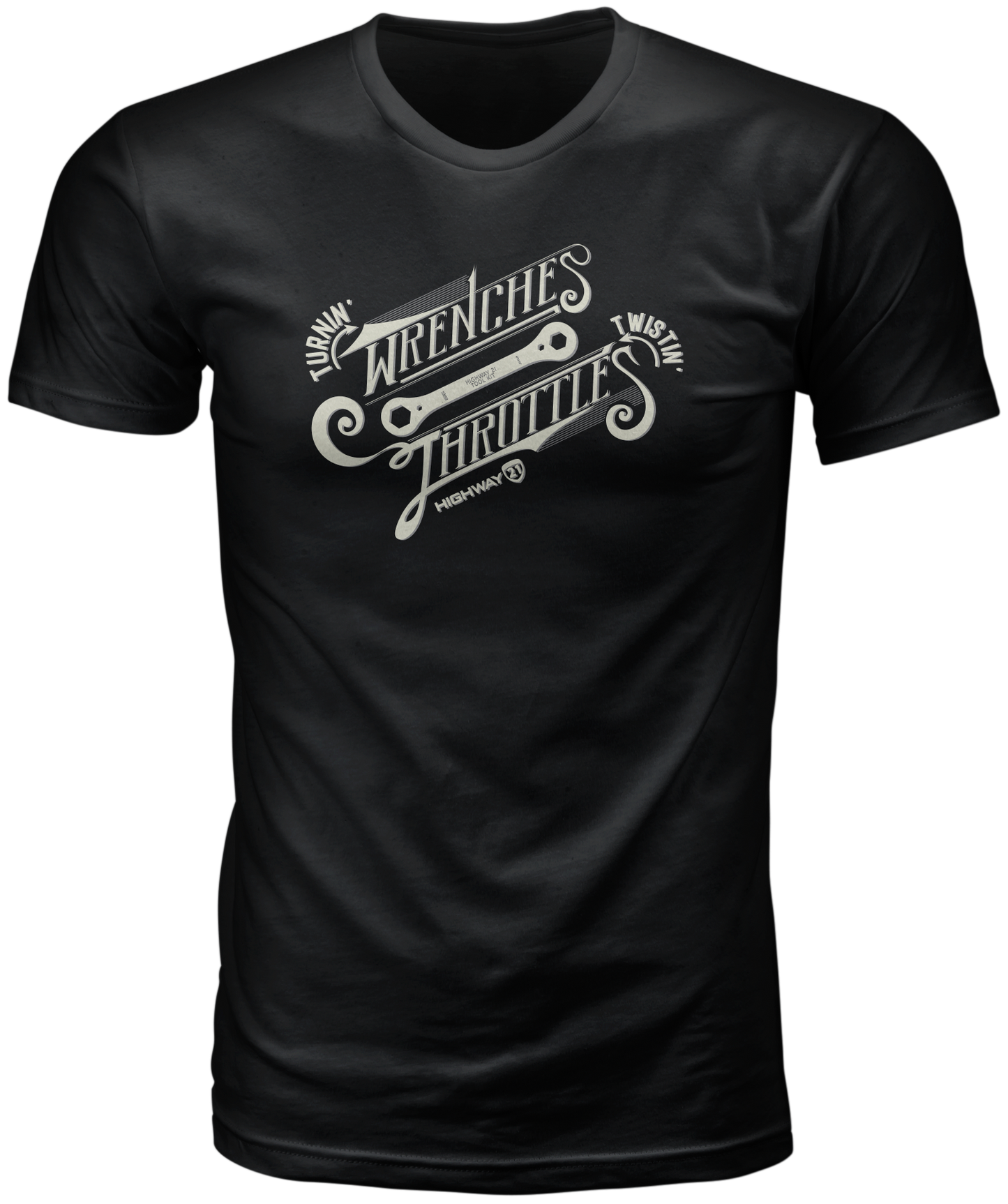 Throttle Tee Black Xl