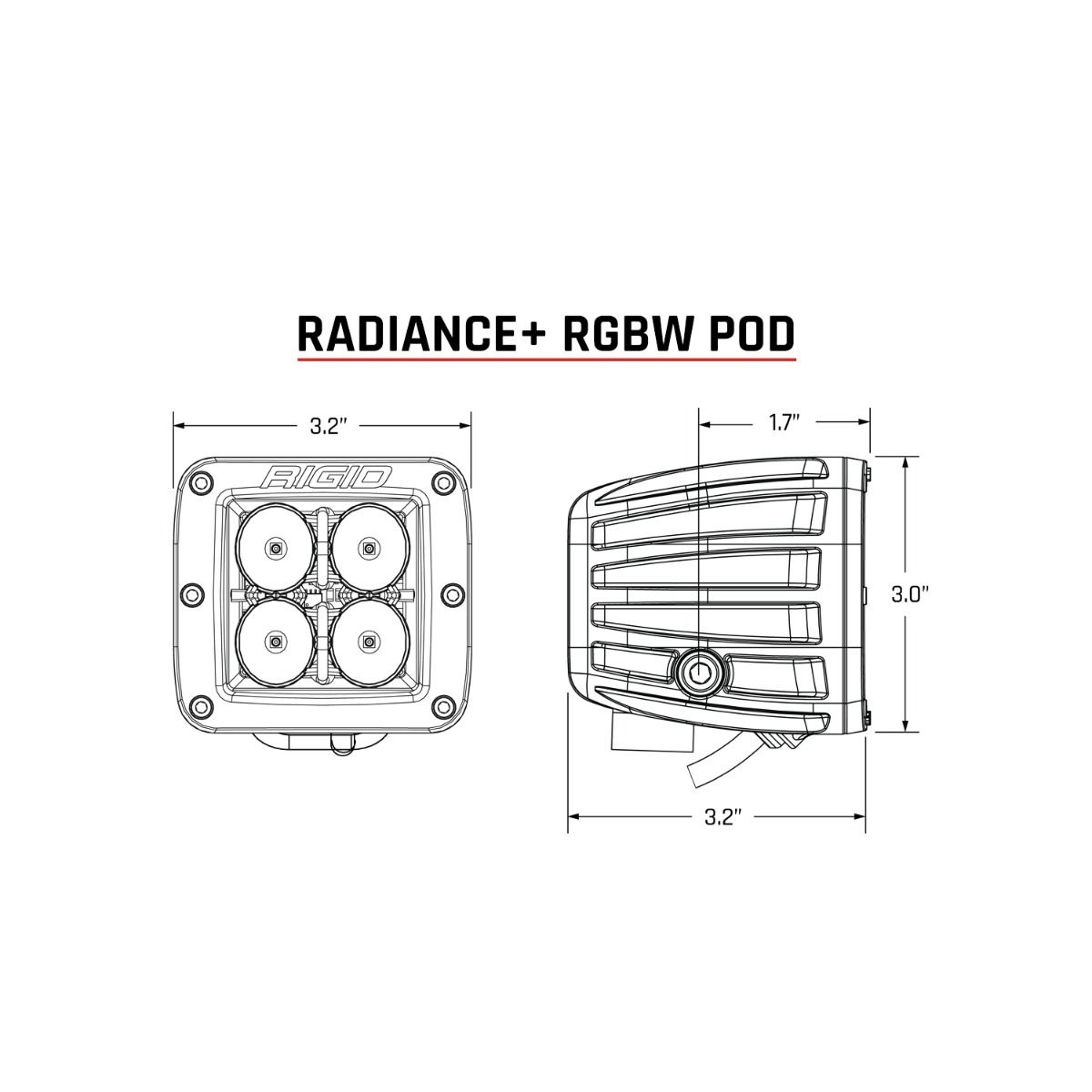 Radiance Pod Rgbw Pod Series