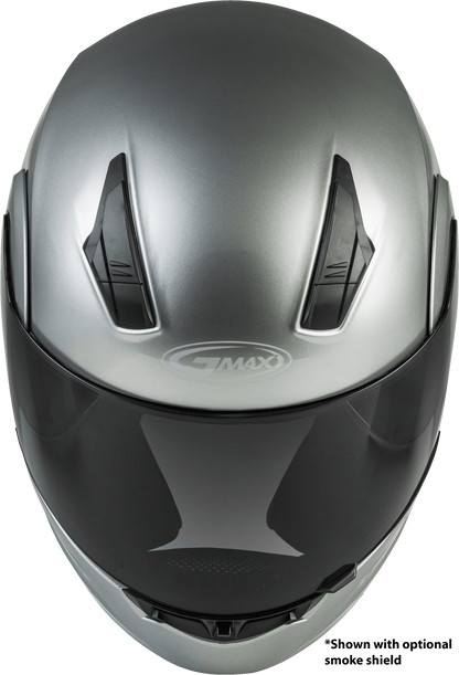 Md 04 Modular Helmet Metallic Silver Sm