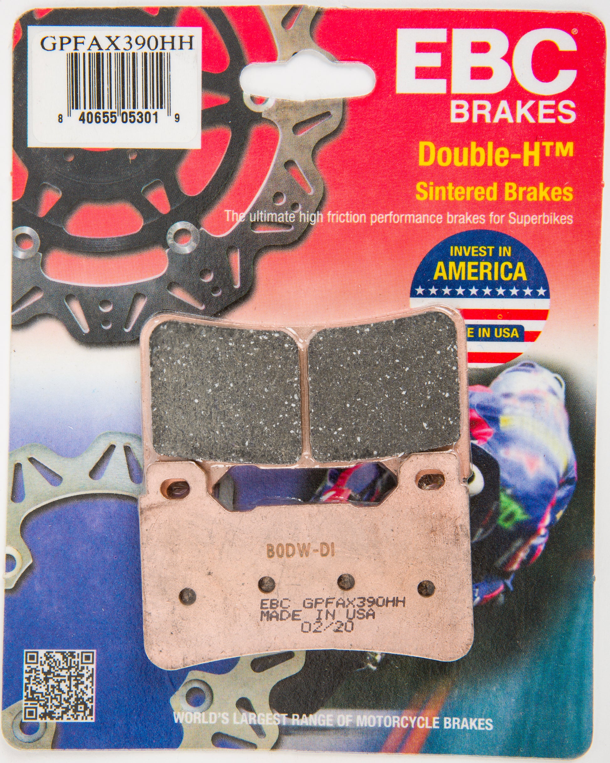Gpfax Brake Pads Race Only