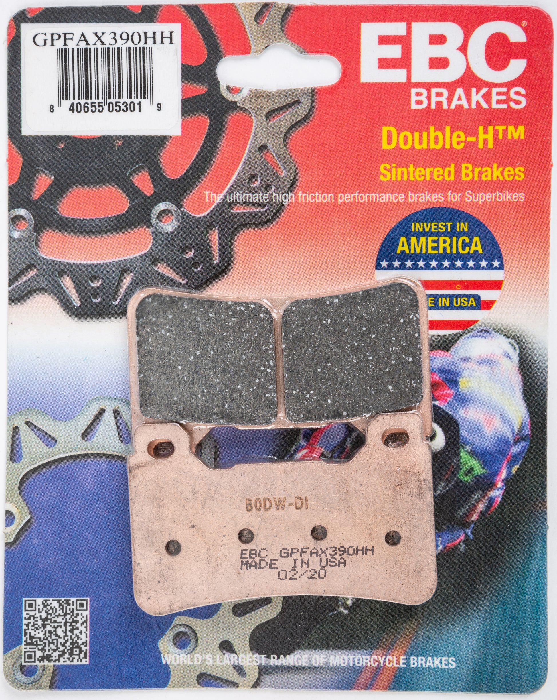 Gpfax Brake Pads Race Only